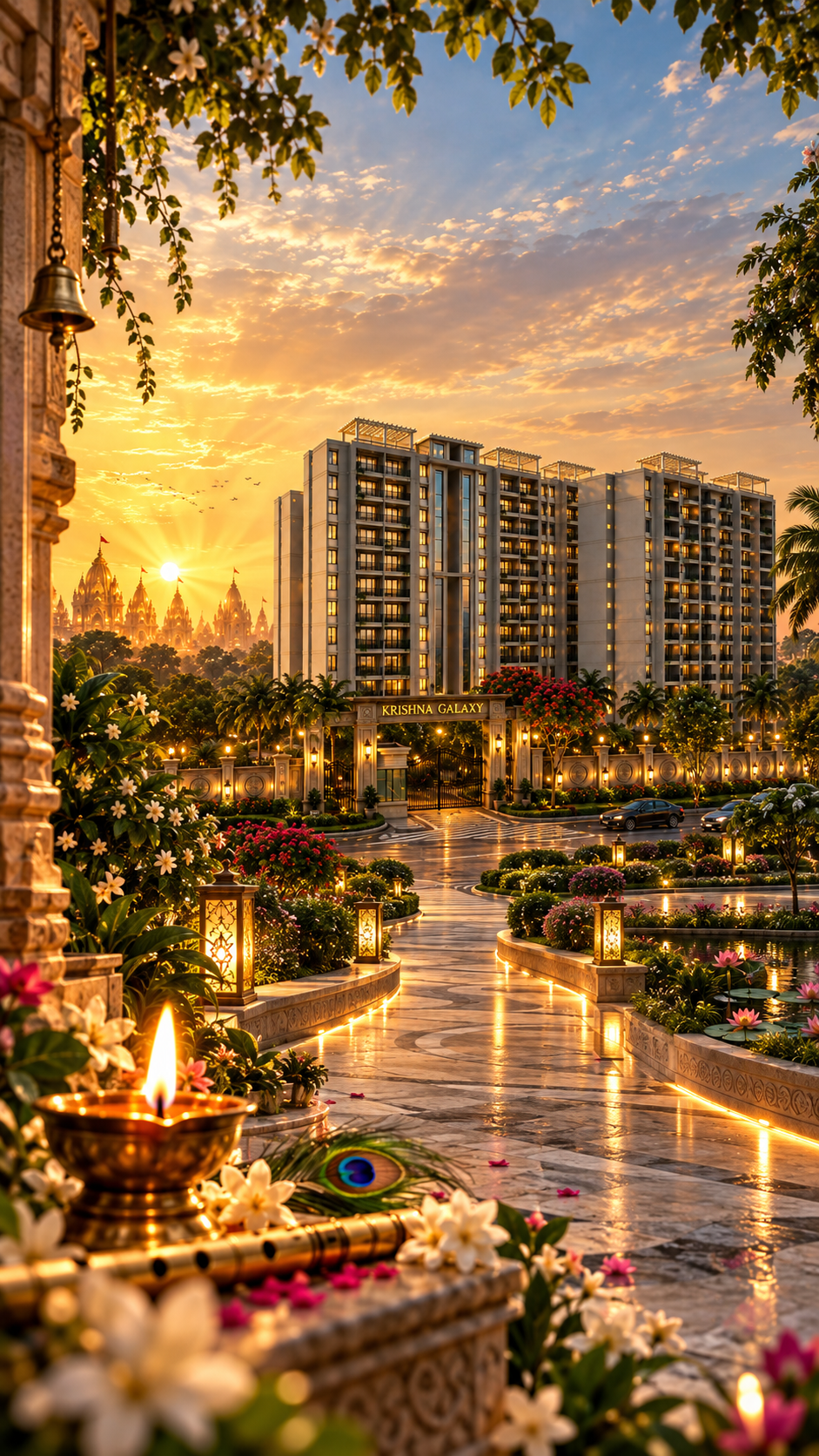 Krishna Galaxy Property Documents Records Vrindavan